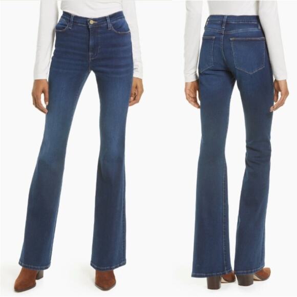 Frame Le High Flare Jeans Dublin NWOT High-Rise Jeans Flare Leg LHF865 DUBLIN 33